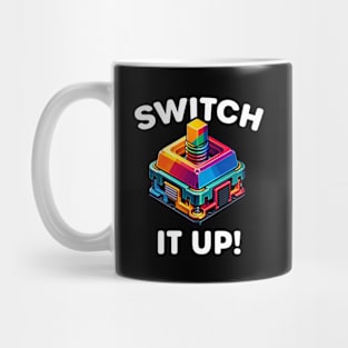 Mechanical Keyboard Enthusiast - Switch It Up Design Mug